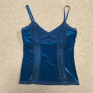 Velvet camisole